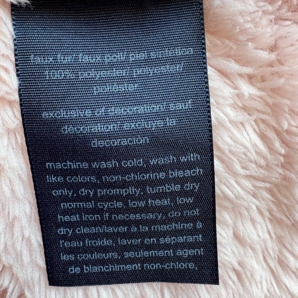 vintage Tommy Hilfiger Zip-Front Fleece Bomber Jacket Womens M Beige - Picture 10 of 13